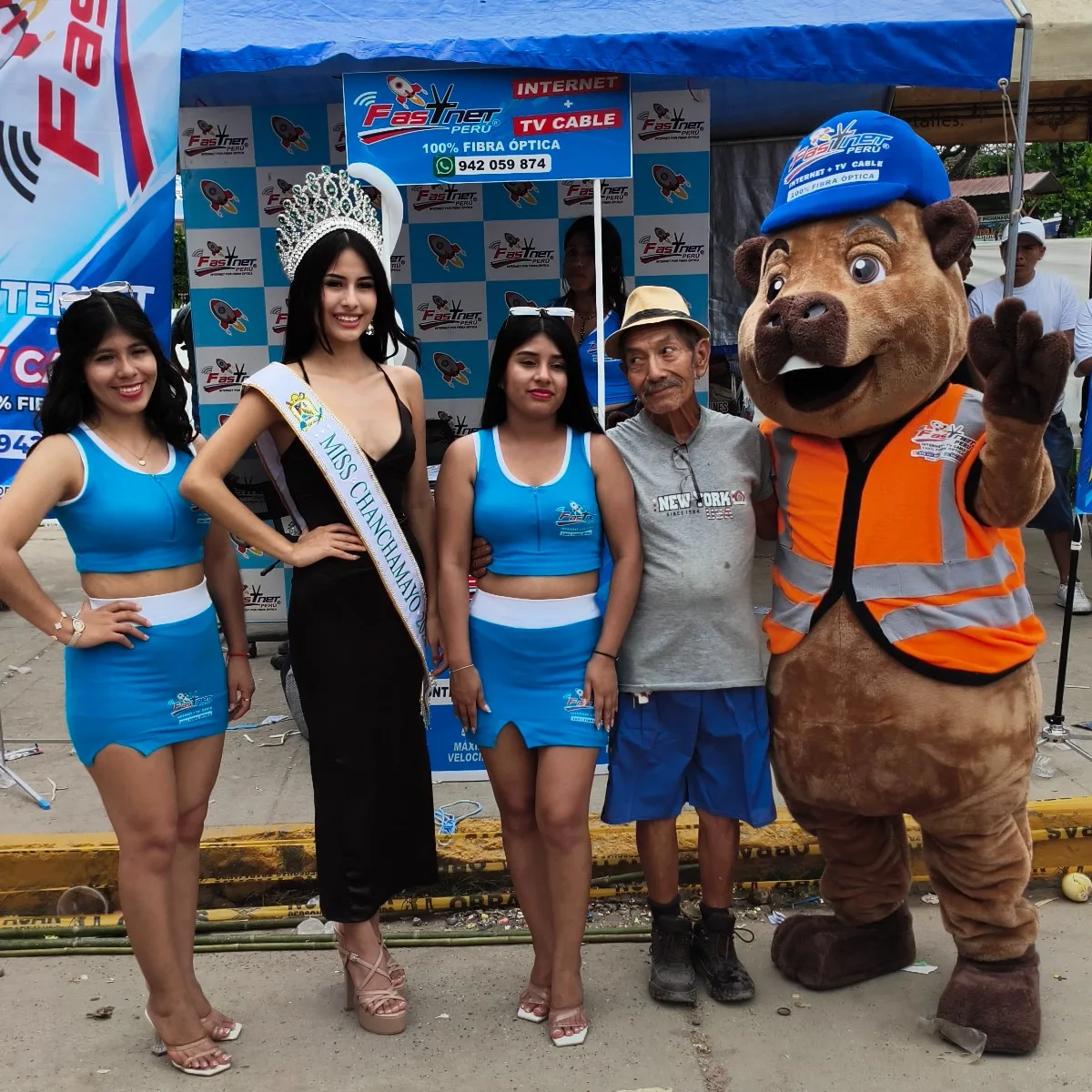 FastnetPeru en el maraton de pichanaki