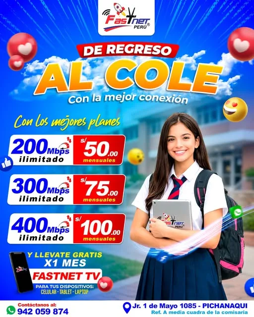 Planes de internet para estudiantes